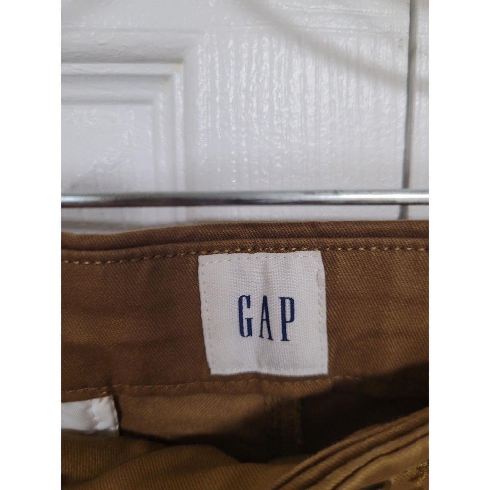 Gap Essential Khaki Straight Cognac GapFlex Chino's Stretch Pants 36x30 NWT - Picture 4 of 7